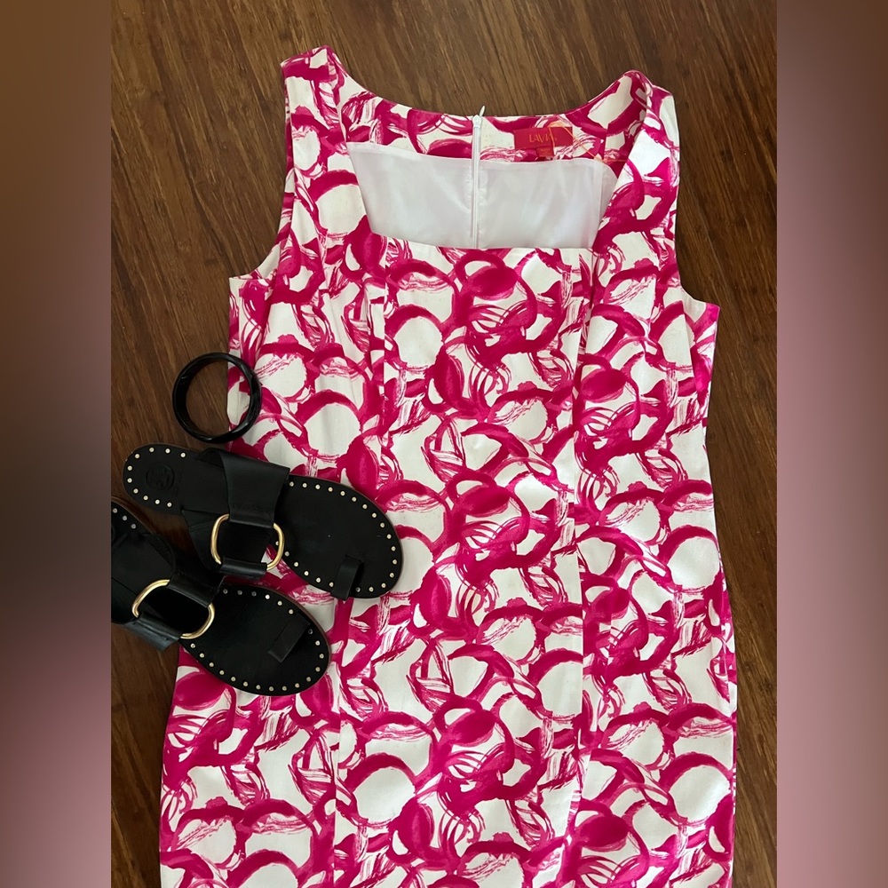 Italian Pink and White Dress